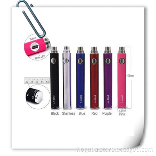 Genuine Design Different Colors 510 Battery Original Kanger Evod V V Battery Paypal Acceptable